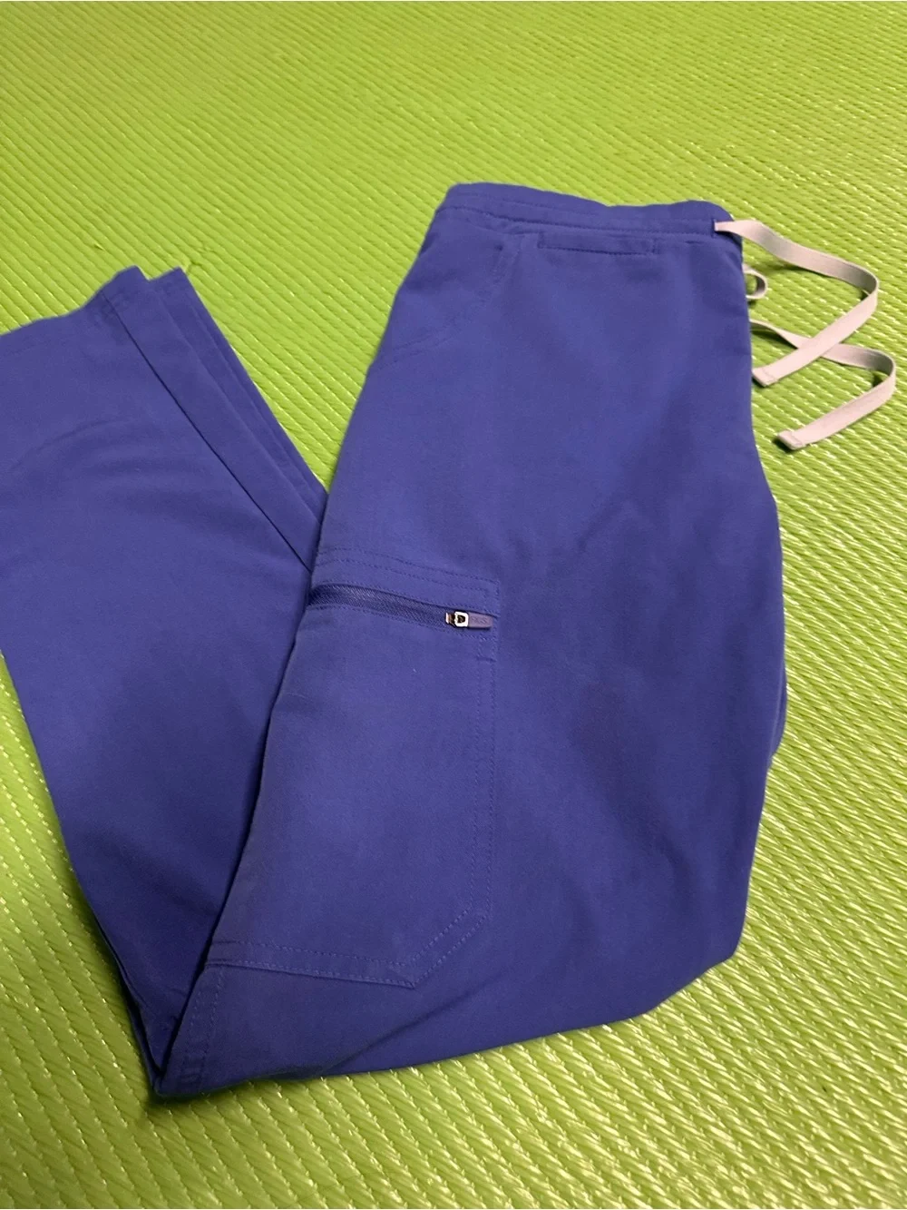 FIGS Men's Royal Blue Cargo Scrub Pants